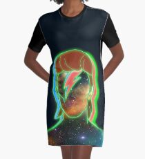 STARMAN/ Neon nostalgia tribute Graphic T-Shirt Dress