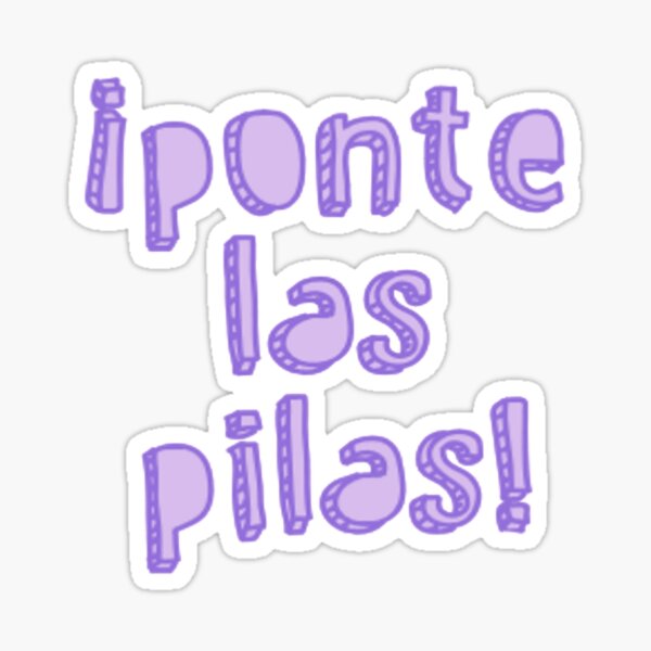Item preview, Ponte las Pilas designed and sold by vcashvero.