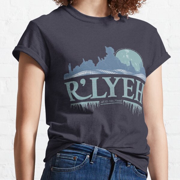 Call of Cthulhu R'lyeh | HP Lovecraft Classic T-Shirt