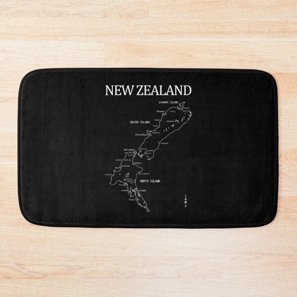 Item preview, NEW ZEALAND DOWN UNDER DARK designed and sold by Madjack Tees Kiwi SuperStore.