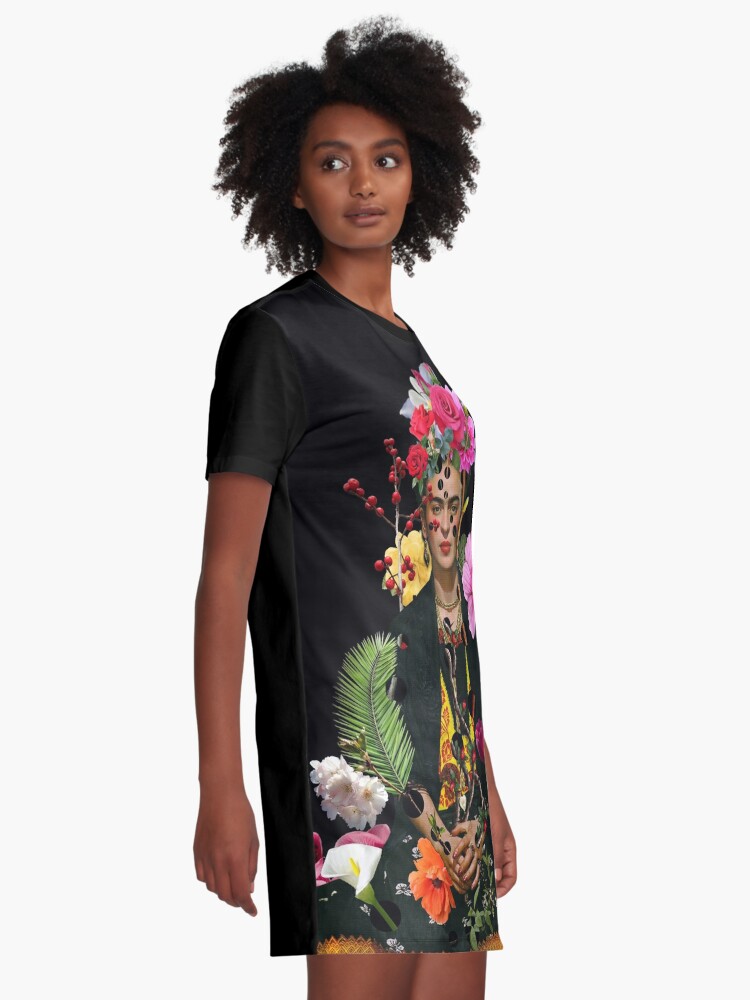 Alternate view of I want to be inside your darkest everything Graphic T-Shirt Dress