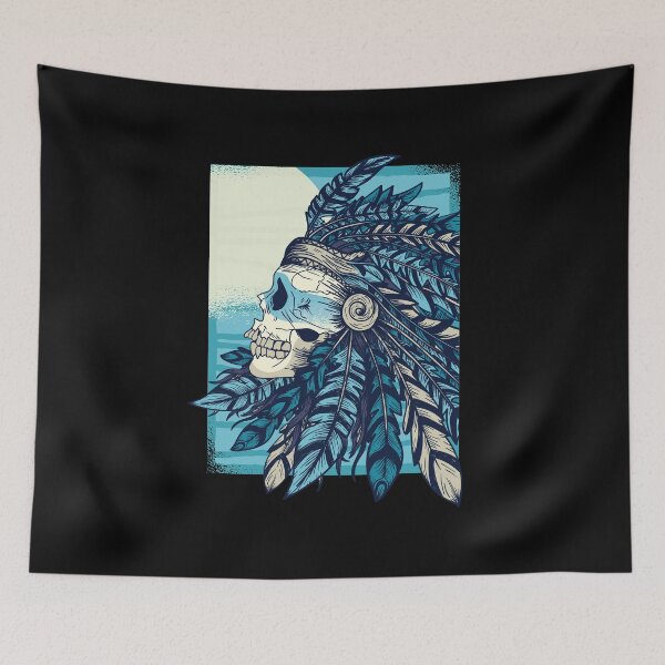 Item preview, Native Skull  designed and sold by Cozmick.
