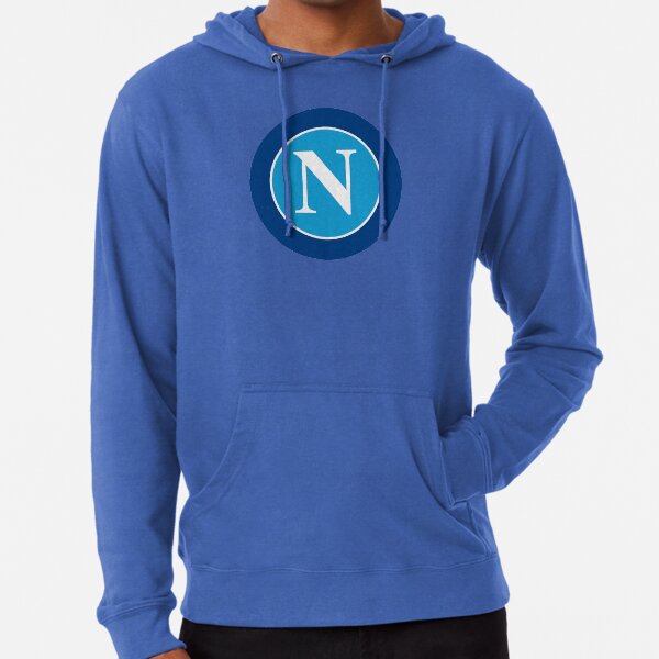 SSC Napoli Serie A Italy Team Logo Lightweight Hoodie