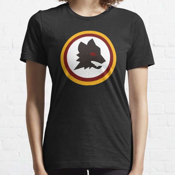 AS Roma Serie A Italien Team Altes Logo Essential T-Shirt