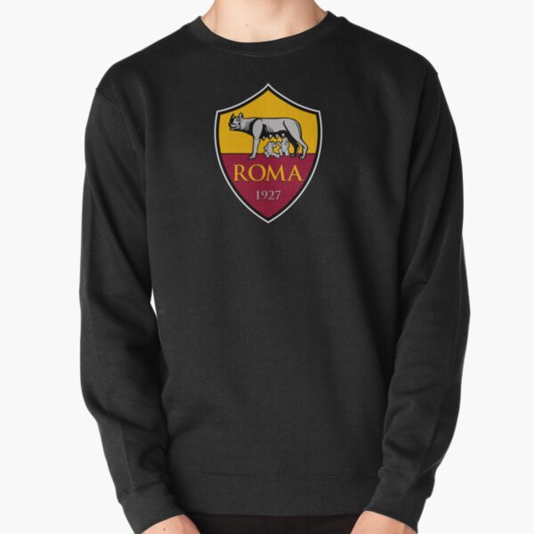 AS Roma Serie A Italy Team Logo Pullover Sweatshirt