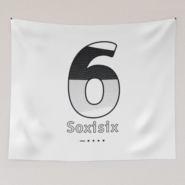 Item preview, Soxisix - Navy Alphabet - Leather designed and sold by Art-Frankenberg.