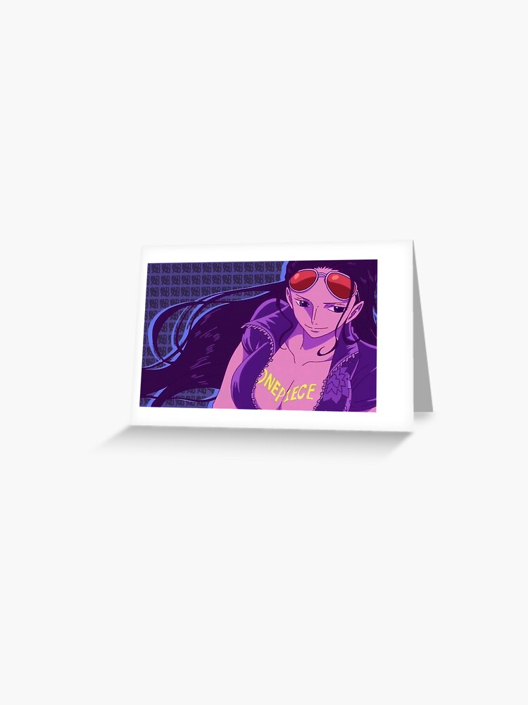 Nico Robin Op 15 Greeting Card By Sweetmoses Redbubble