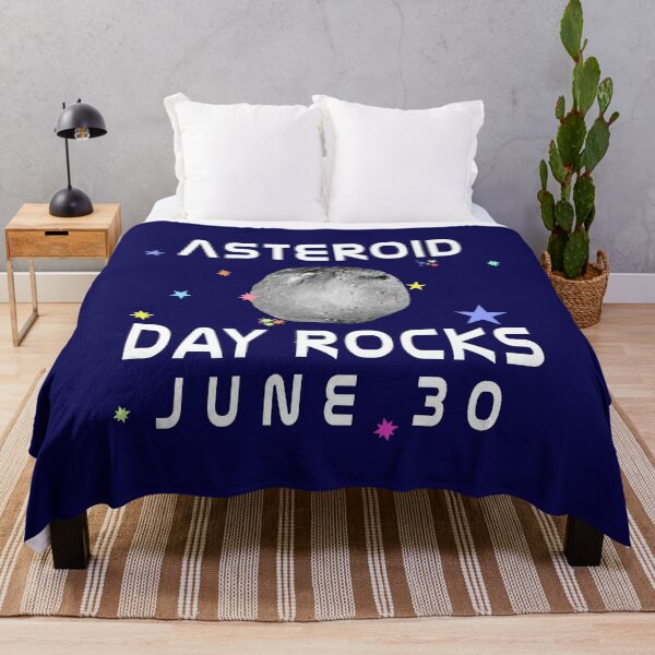 Item preview,  Asteroid Day Rocks with Colorful Stars June 30 designed and sold by Greenbaby.