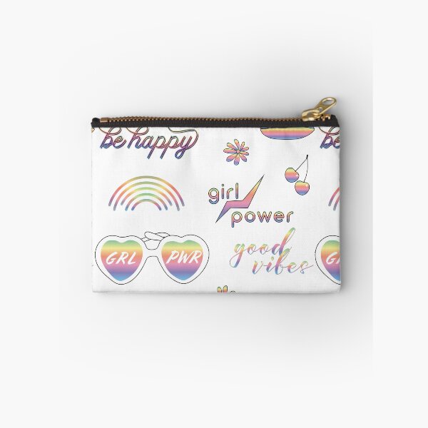 Item preview, Rainbow Sticker Pack - collection of hand drawn images and text for sticker set or any other product. Be happy with these Good Vibes stickers! designed and sold by The-Goods.