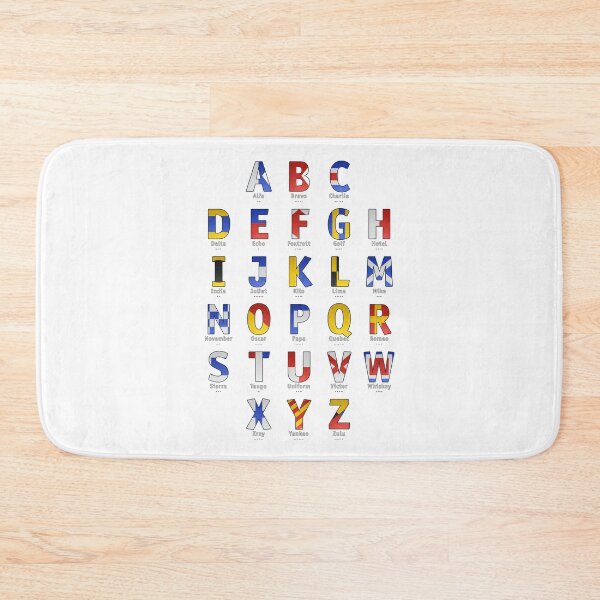 Item preview, Navy Alphabet - Leather designed and sold by Art-Frankenberg.