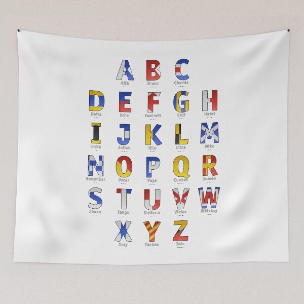 Item preview, Navy Alphabet - Leather designed and sold by Art-Frankenberg.