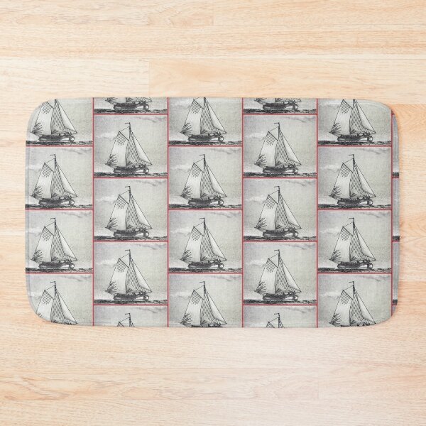 Item preview, Etching of sailing tjalk Res Nova designed and sold by Emmy Meester.
