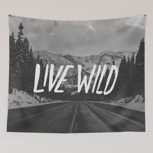 Item preview, Live Wild x North Cascades National Park designed and sold by Leah Flores.