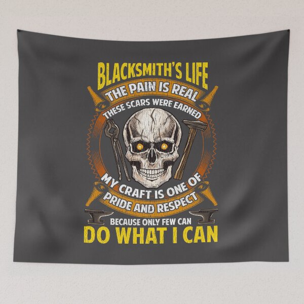 Item preview, BLACKSMITH'S LIFE  designed and sold by omgsavariya.