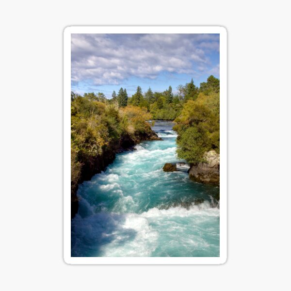 Item preview, Der Waikato River, Taupo, Neuseeland designed and sold by ChristineJayne.