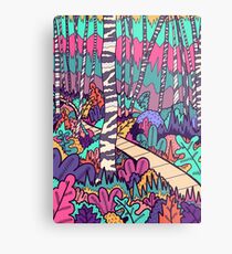 The woodland walk Metal Print
