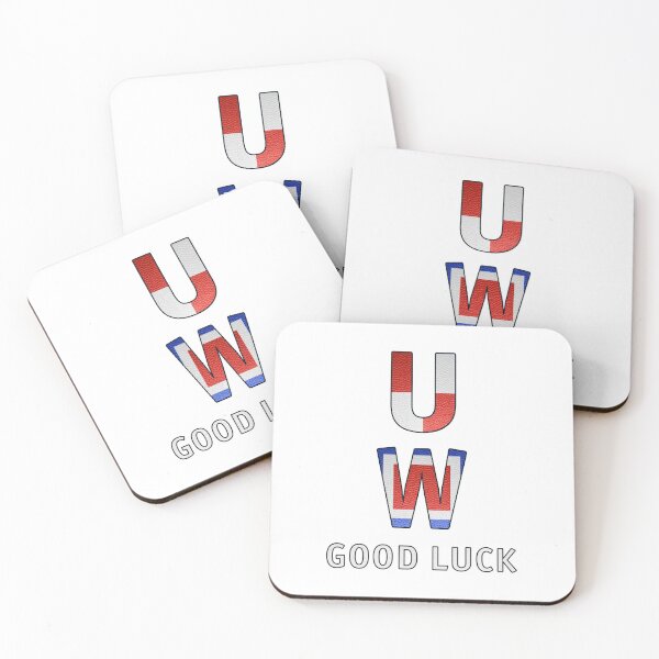 Item preview, "U" "W" Good Luck - Navy Alphabet - Leather designed and sold by Art-Frankenberg.