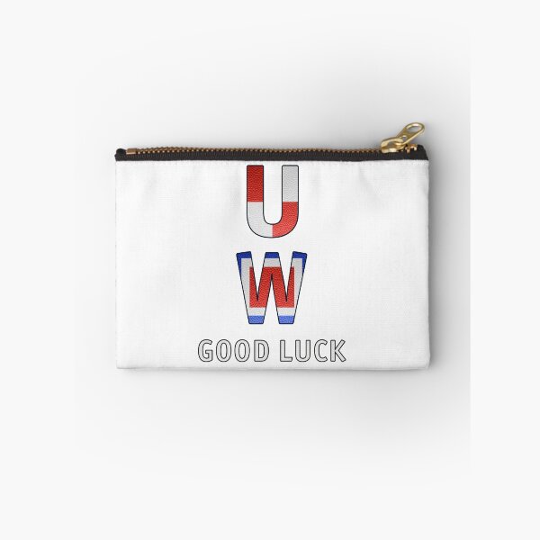 Item preview, "U" "W" Good Luck - Navy Alphabet - Leather designed and sold by Art-Frankenberg.
