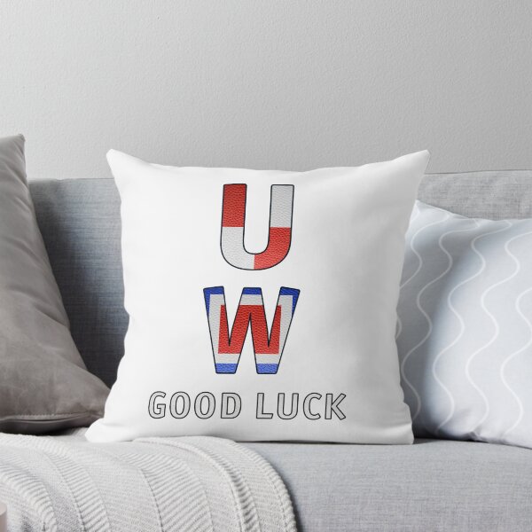 Item preview, "U" "W" Good Luck - Navy Alphabet - Leather designed and sold by Art-Frankenberg.