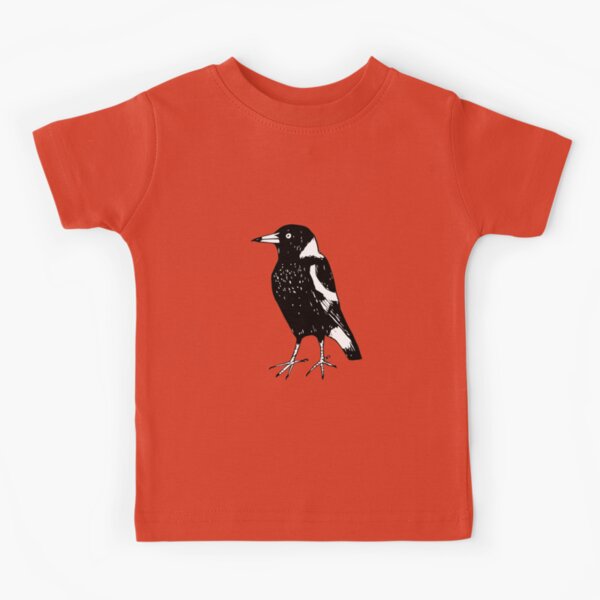 Max the Magpie - Raising funds for BirdLife Australia Kids T-Shirt