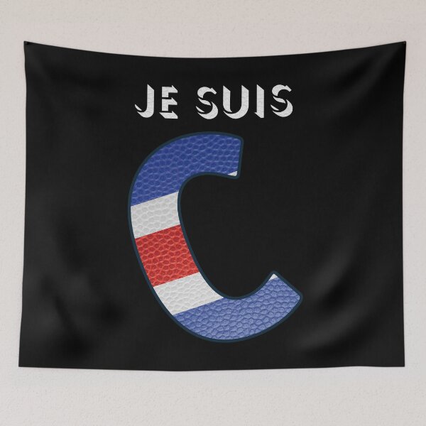 Item preview, Je suis Charlie - Navy Alphabet - Leather designed and sold by Art-Frankenberg.