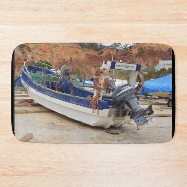 Item preview, Fishing boat on the beach designed and sold by Hilbert72.