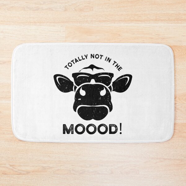 Item preview, Not In The Moood! Funny Cow Head Cute Sunglasses designed and sold by SilentEcho.