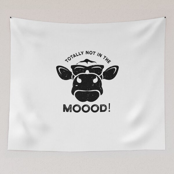 Item preview, Not In The Moood! Funny Cow Head Cute Sunglasses designed and sold by SilentEcho.