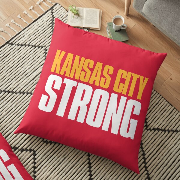 Kansas City Strong Sports Fan Floor Pillow