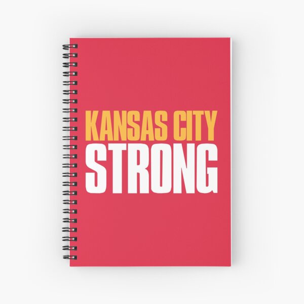 Kansas City Strong Sports Fan Spiral Notebook