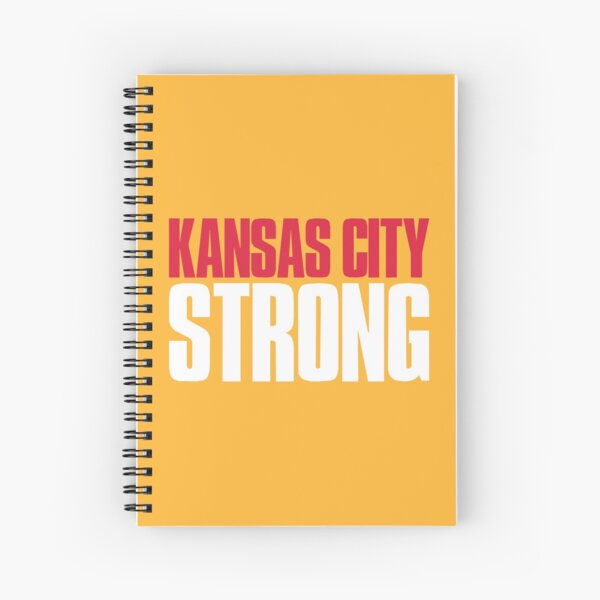 Kansas City Strong Fan Spiral Notebook