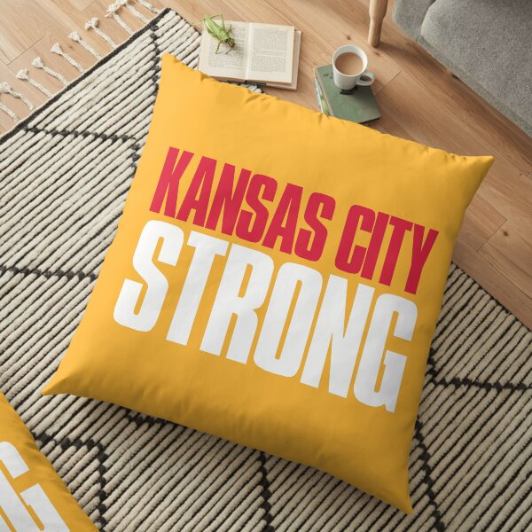 Kansas City Strong Fan Floor Pillow