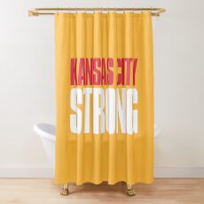 Kansas City Starker Fan Duschvorhang