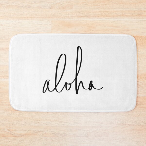 Item preview, Aloha Hawaii Typography designed and sold by Leah Flores.