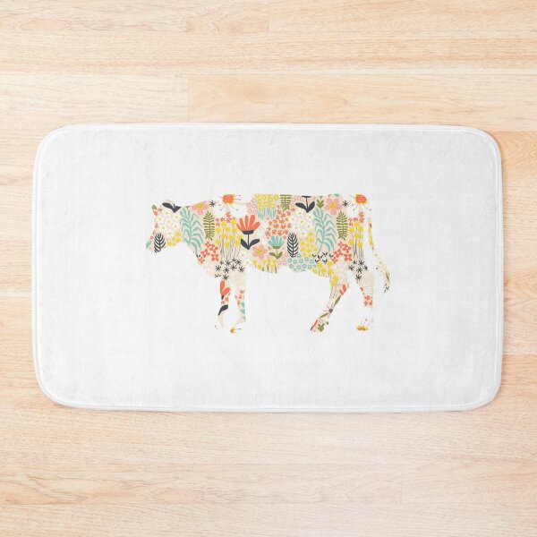 Item preview, Cute Flower Print Pattern Cow Mom Cowgirl  designed and sold by SilentEcho.