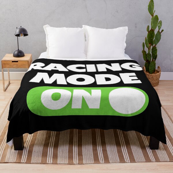 Item preview, Racing Mode ON Funny Sports Saying designed and sold by elhefe.