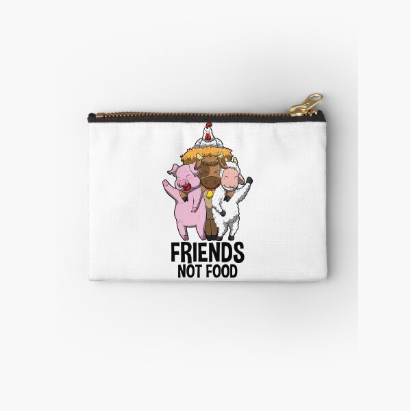 Item preview, Friends not Food Shirt Vegan Vegetarian Veggie Gift designed and sold by BornDesign.