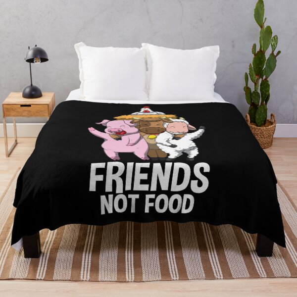 Item preview, Friends not Food Shirt Vegan Vegetarian Veggie Gift designed and sold by BornDesign.