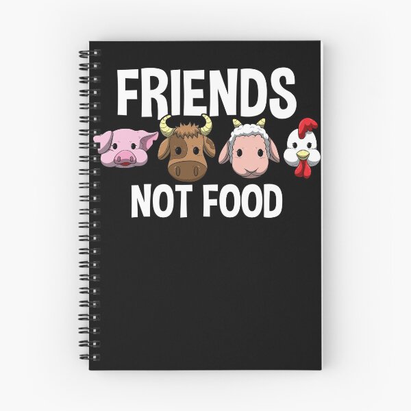 Item preview, Friends not Food Shirt Vegan Vegetarian Veggie Gift designed and sold by BornDesign.