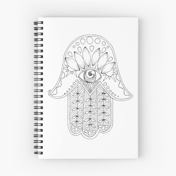 Item preview, Detailed Hamsa designed and sold by Corey Paige Designs.