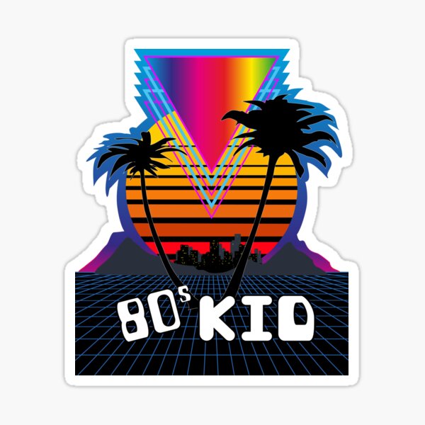 80's Kid Sticker