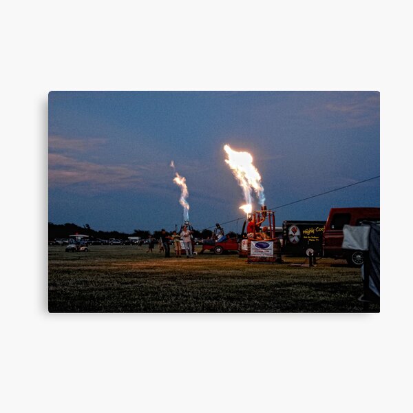 Candelstick Burn Canvas Print