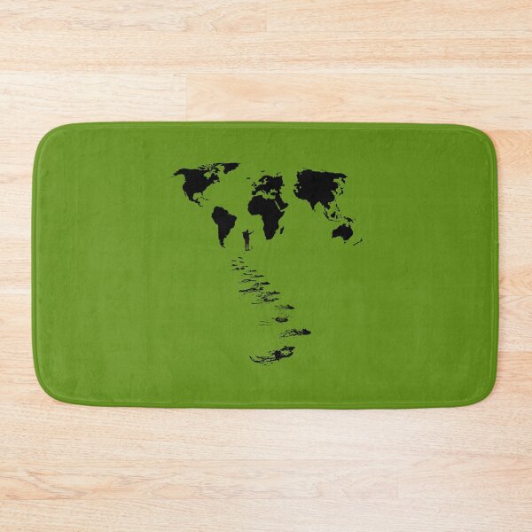 Item preview, Footprints on the Continents designed and sold by NatureRebel.