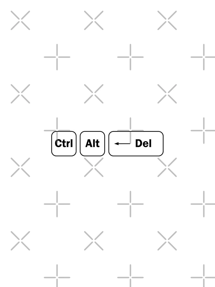 Thumbnail 4 of 4, Samsung Galaxy Phone Case, Ctrl + Alt + Del - Computer Programming - Light Color designed and sold by Programming Jokes.