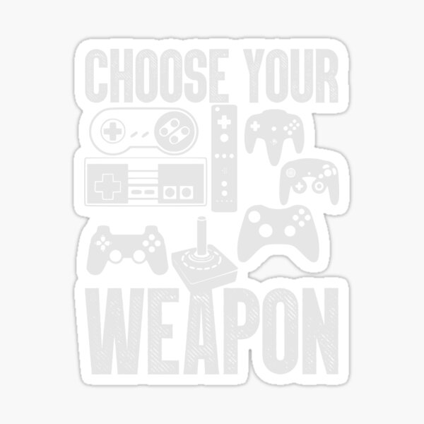 Item preview, choose your weapon designed and sold by TheRealaen.