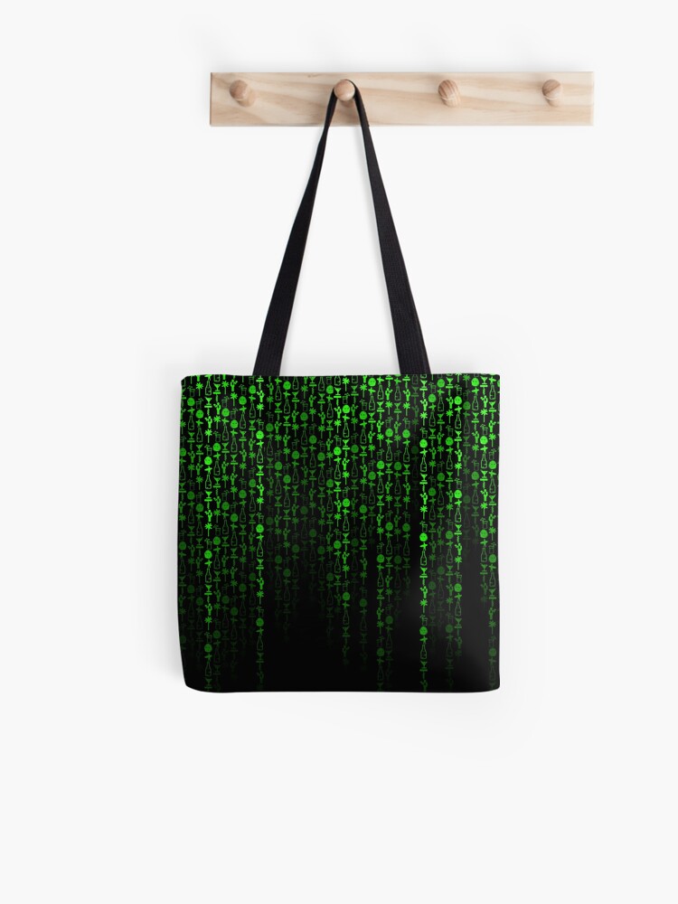 neon green small bag