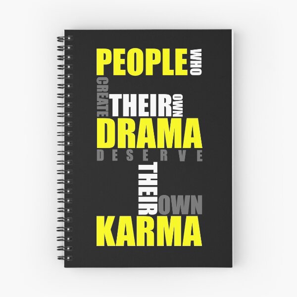 Item preview, People who create their nmo drama deserve their own karma designed and sold by SVDesignatVasil.
