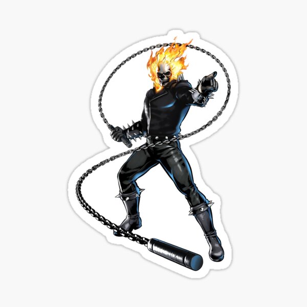 Stickers pc ordinateur portable Ghost Rider - Art Déco Stickers