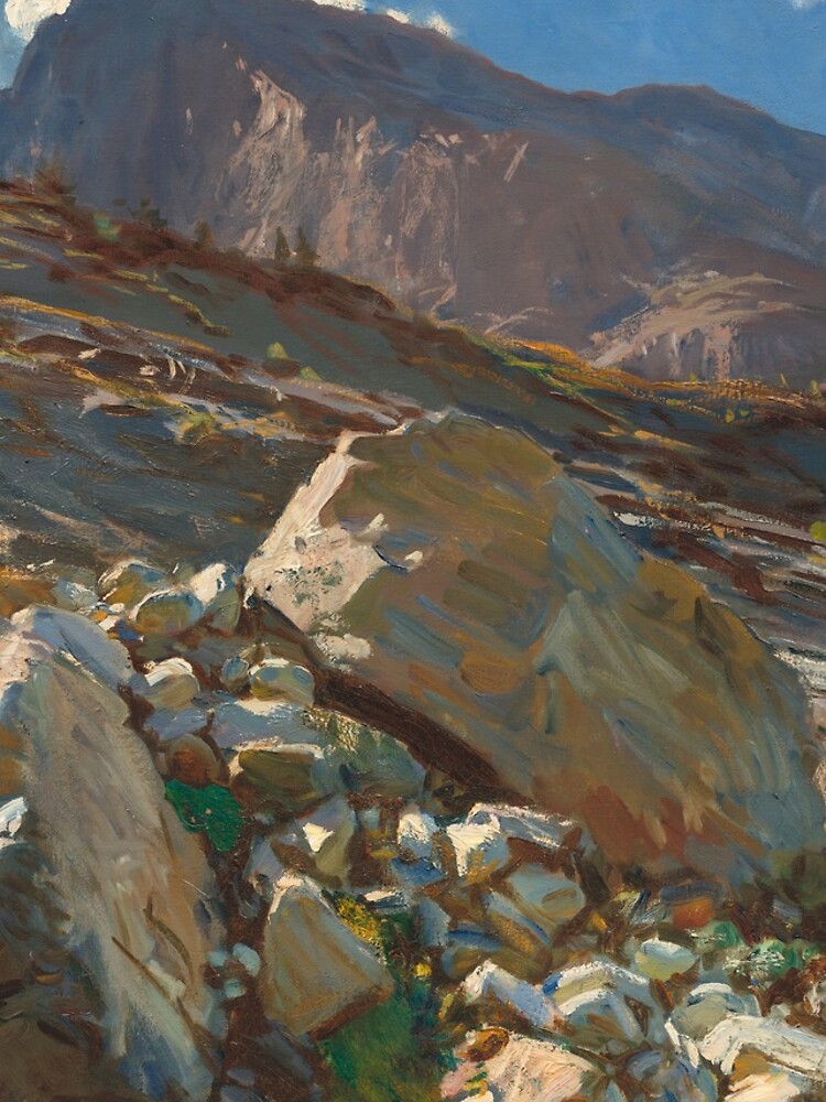 Simplon Pass Oil Painting by John Singer Sargent by podartist