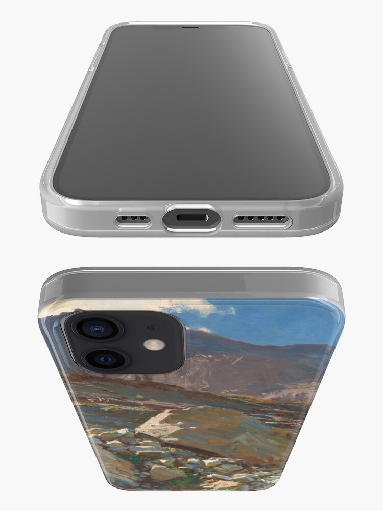 Alternate view of Simplon Pass Oil Painting by John Singer Sargent iPhone Case & Cover